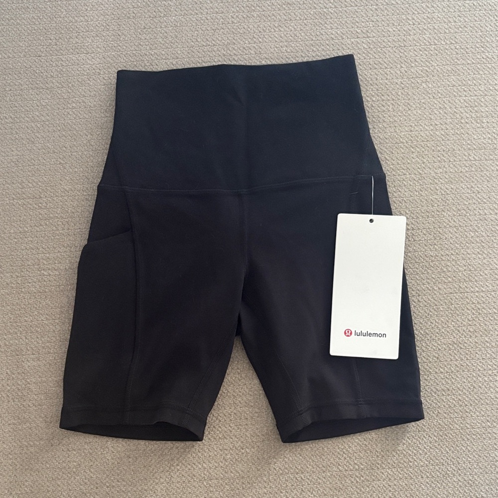 lululemon athletica Women's Black Bike Shorts